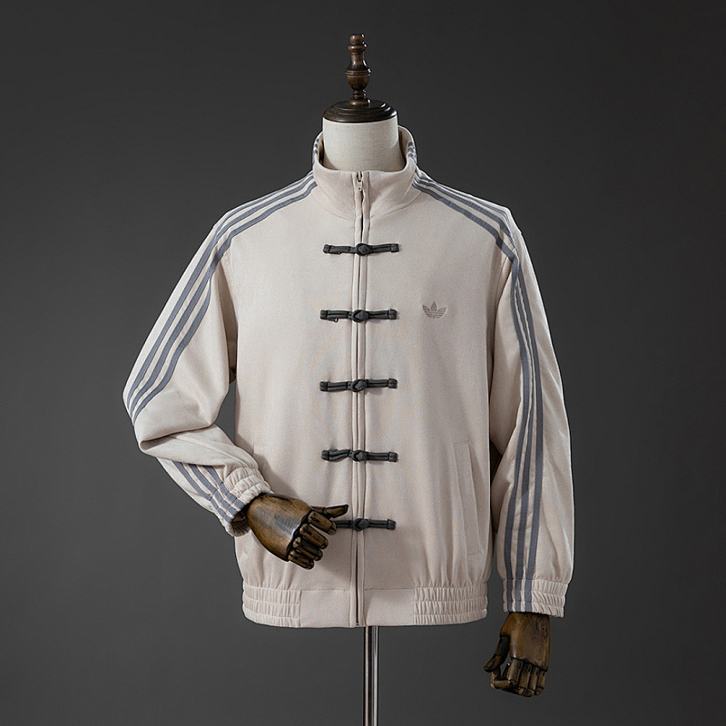 (Chinese New (Chinese New Year) Tang-style jacket - beige S-XXL