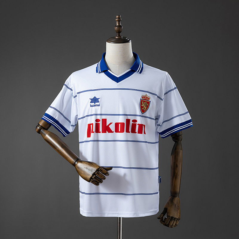 Zaragoza Jersey Zaragoza 99/00 Home Retro Jersey S-XXL