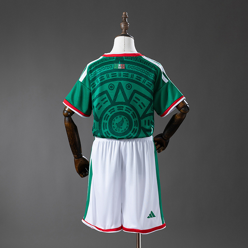 Messico Mexico 2026 Home Kids Kit Jersey SIZE 16-28 2