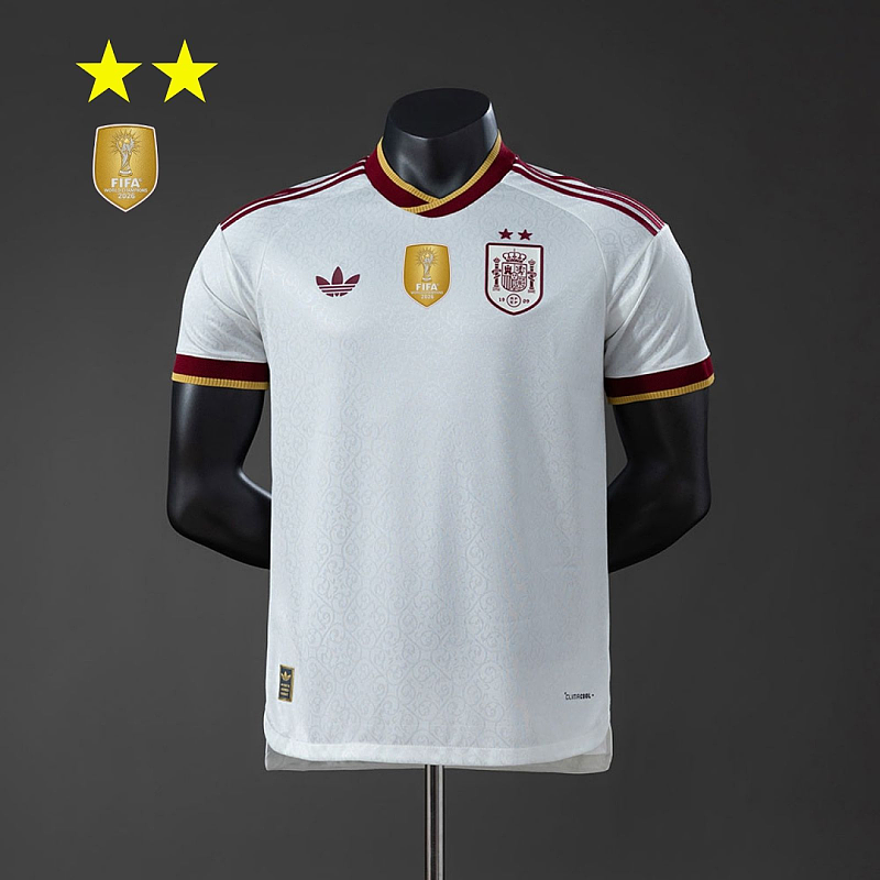 Spagna Spain 2026 Away 2-Star Champion Edition Player Jersey S-4XL