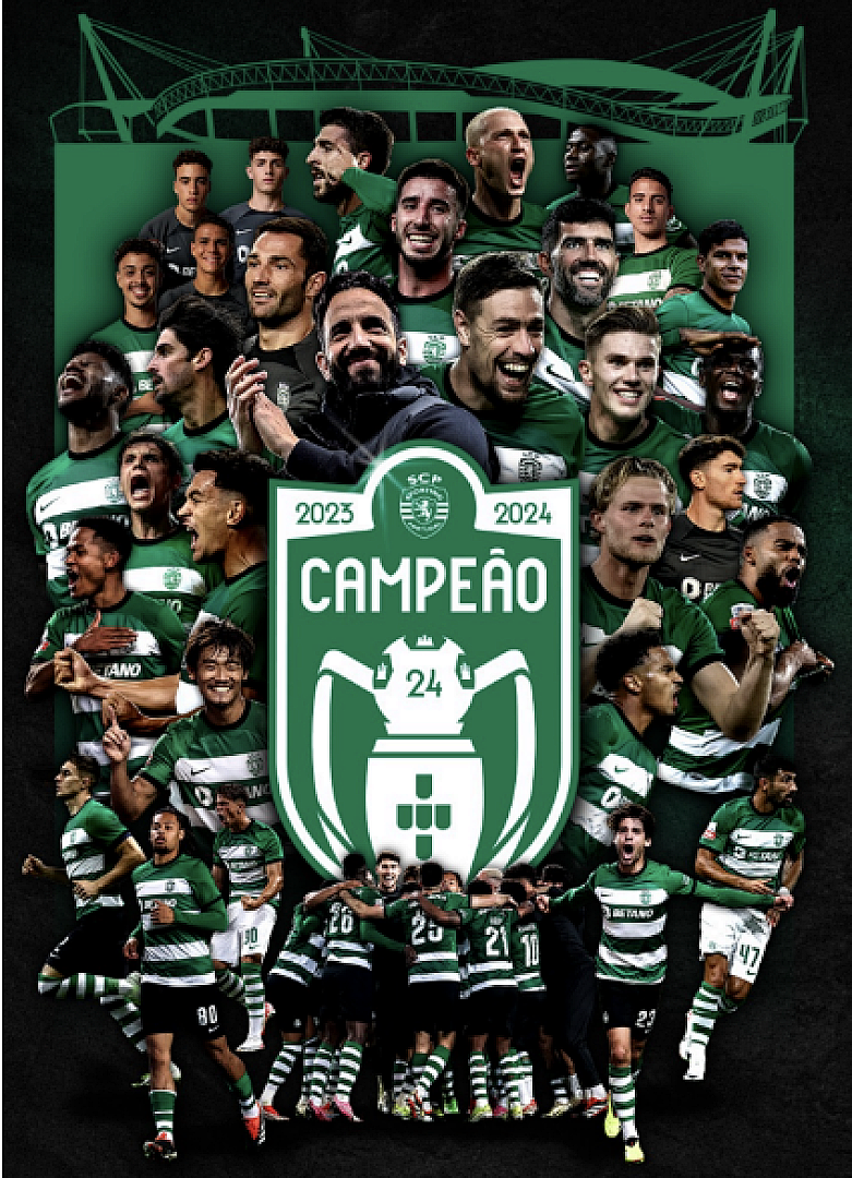 Sporting CP 23-24 Sporting championship shirt 3