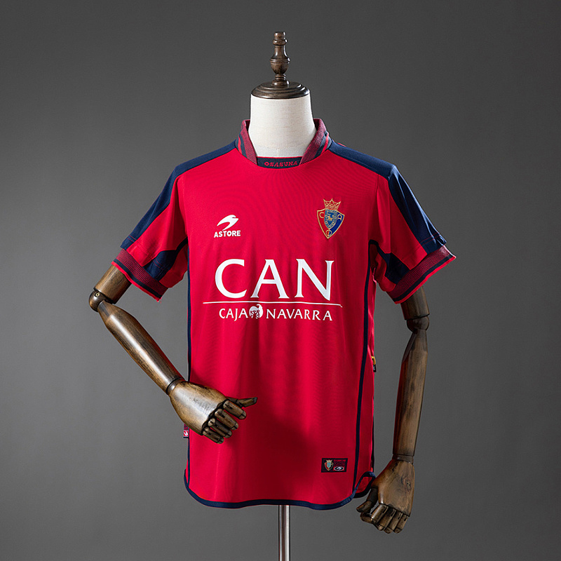 Osasuna Jersey Osasuna 00/02 Home Jersey S-XXL