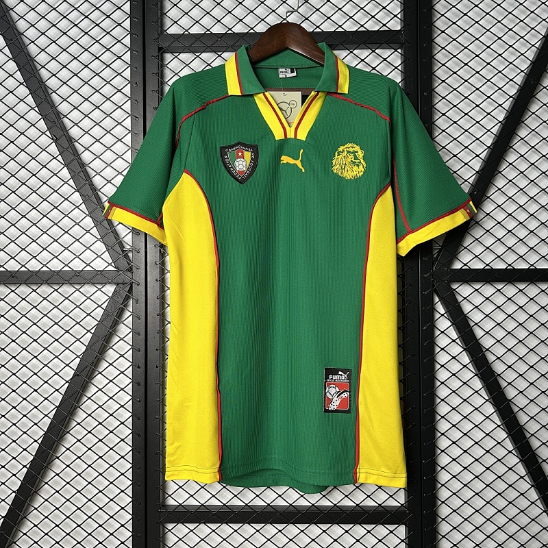 Cameroon 1998 Retro Cameroon 1998 home S-XXL