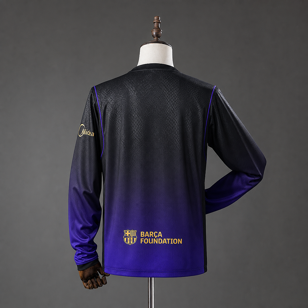 Barcelona Barcelona x Kobe Bryant 26/27 Away Long Sleeved Jersey S-5XL 2