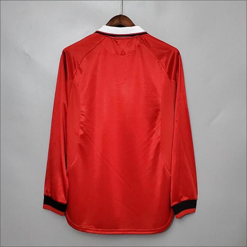 long-sleeved M. Retro long-sleeved 99/00 M. United Champions League version home S-XXL 2
