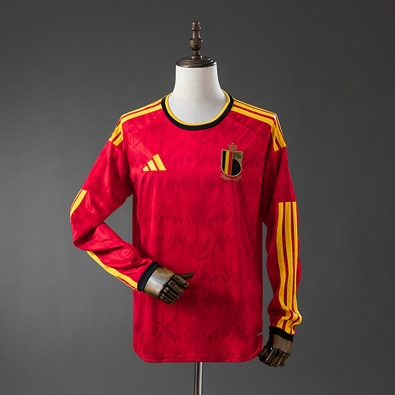 Belgio Belgium 2026 Home Long-Sleeve Jersey S-4XL