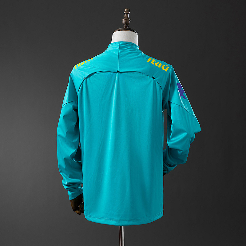 Brasile Brazil 22/23 Lake Blue-Training Sweatshirt S-XXL 2