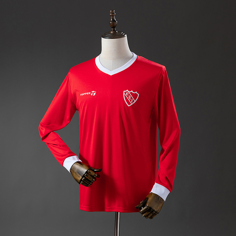 Independiente CA Independiente 82/85 Home Long Sleeve Retro Jersey S-XXL