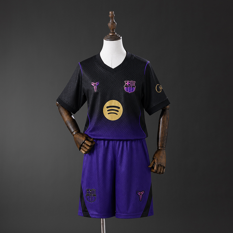 Barcelona Barcelona x Kobe Bryant 26/27 Away Kids Kit Jersey Size 16-28
