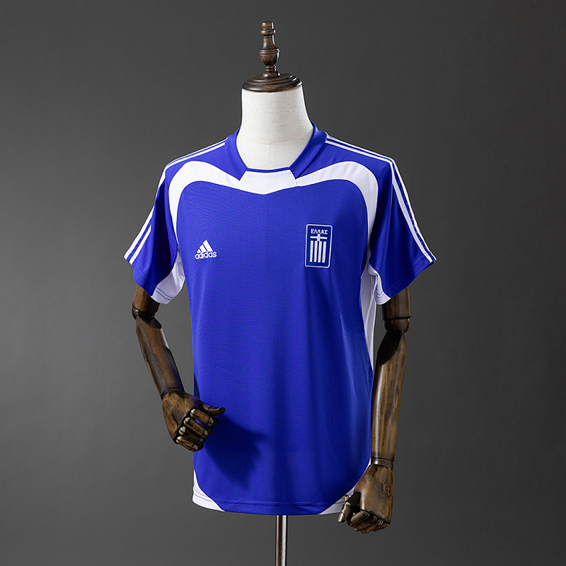 Greece 2004 Greece 2004 Home Retro Jersey S-XXL