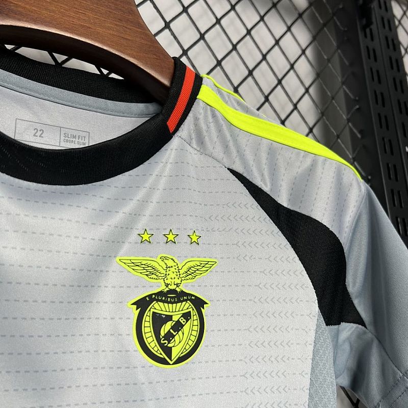 Benfica Benfica 2024/25 Third Away Kids Kit 2
