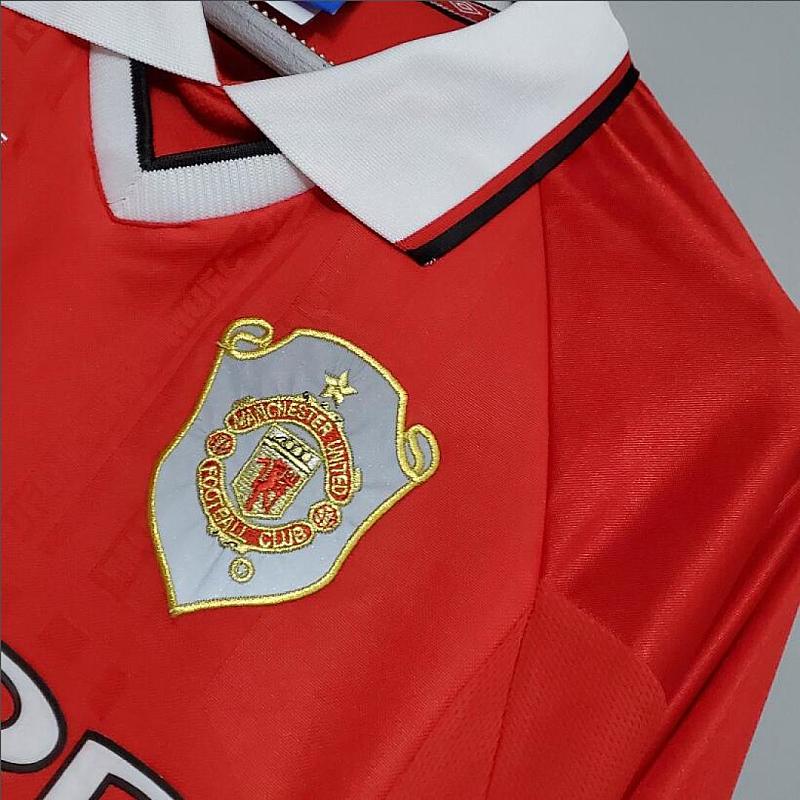 long-sleeved M. Retro long-sleeved 99/00 M. United Champions League version home S-XXL 9
