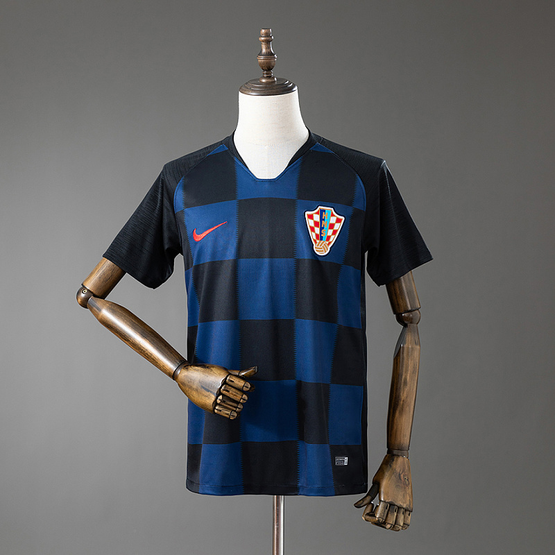 Croazia Croatia 2018 Away Retro Jersey S-XXL