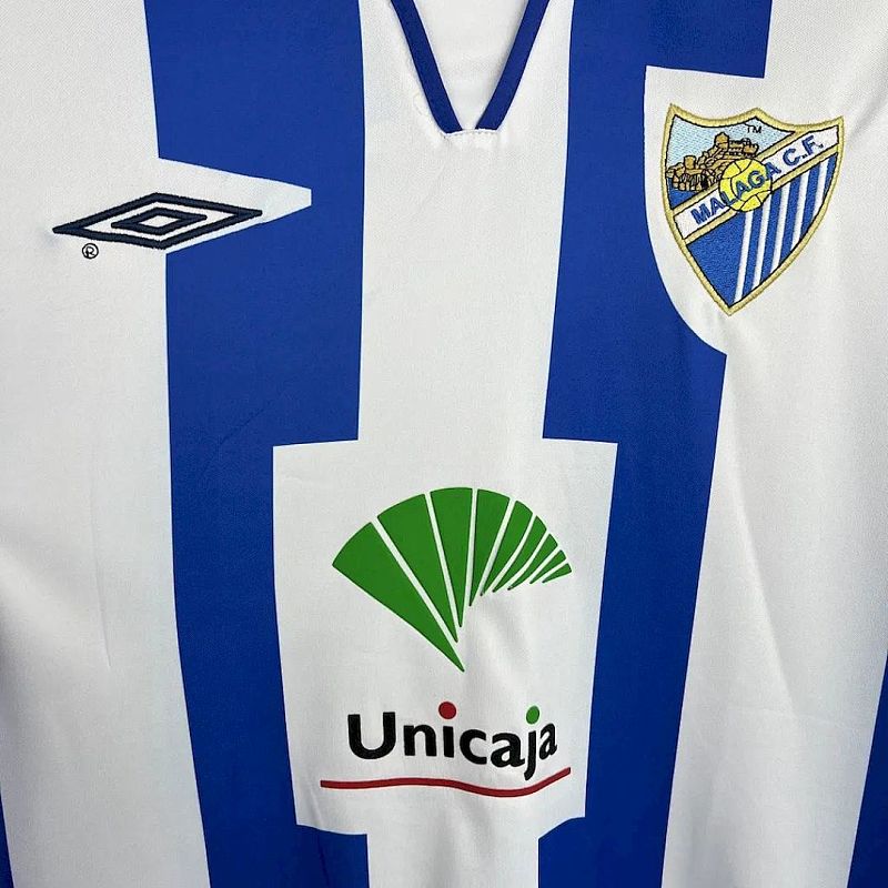 Malaga 2005/06 Malaga 2005/06 Home Retro Jersey 6