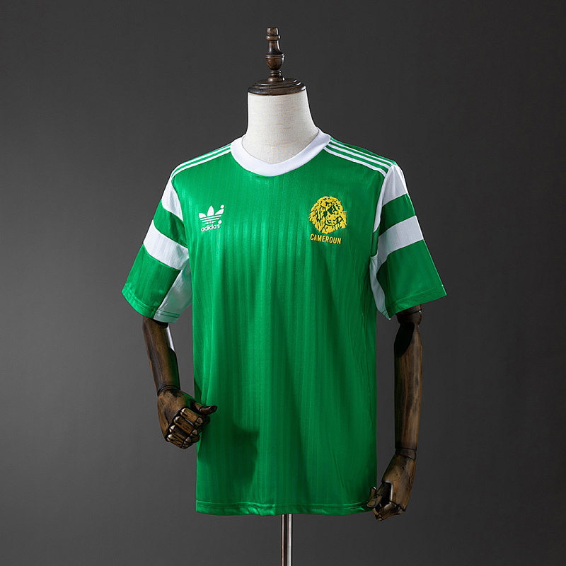 Cameroon 1990 Cameroon 1990 Home Retro Jersey S-XXL