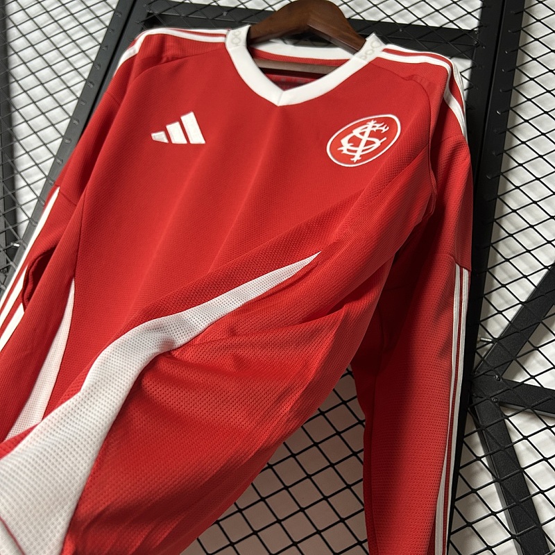 Internacional 25/26 Long sleeve Brazil Internacional Home S-4XL 3