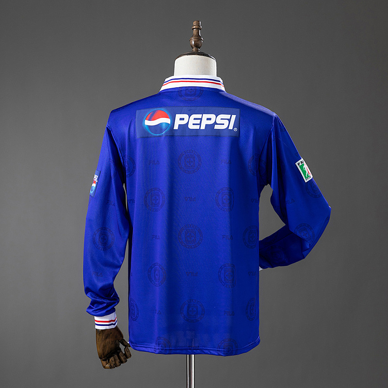 Cruz Azul Cruz Azul 1998 Home Long-Sleeve Retro Jersey S-XXL 2