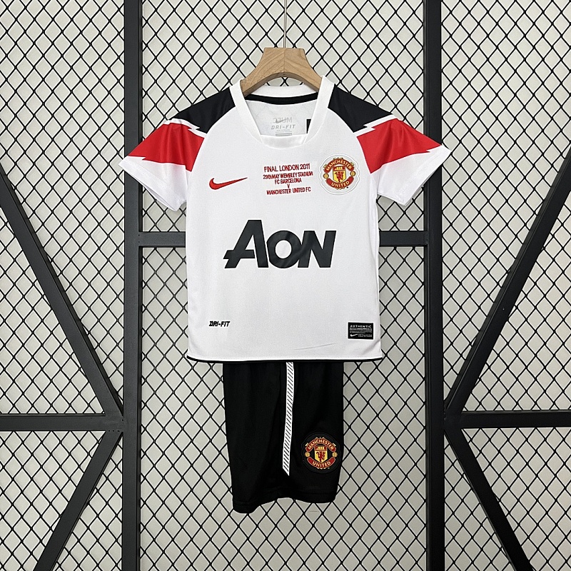 M-U Champions kids M-U 10/11 Champions League away size: 16-28