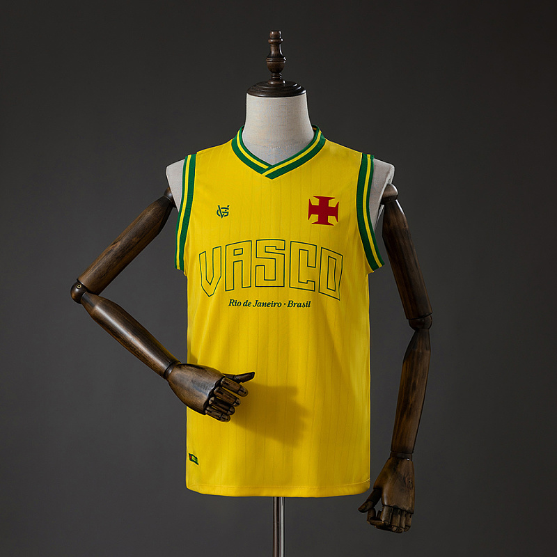 Vasco Regata Vasco da Gama 2026 Brasil Canaria da Colina Masculina Vest S-4XL