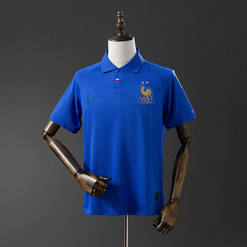 Francia France 120th Anniversary Blue Retro Jersey S-XXL
