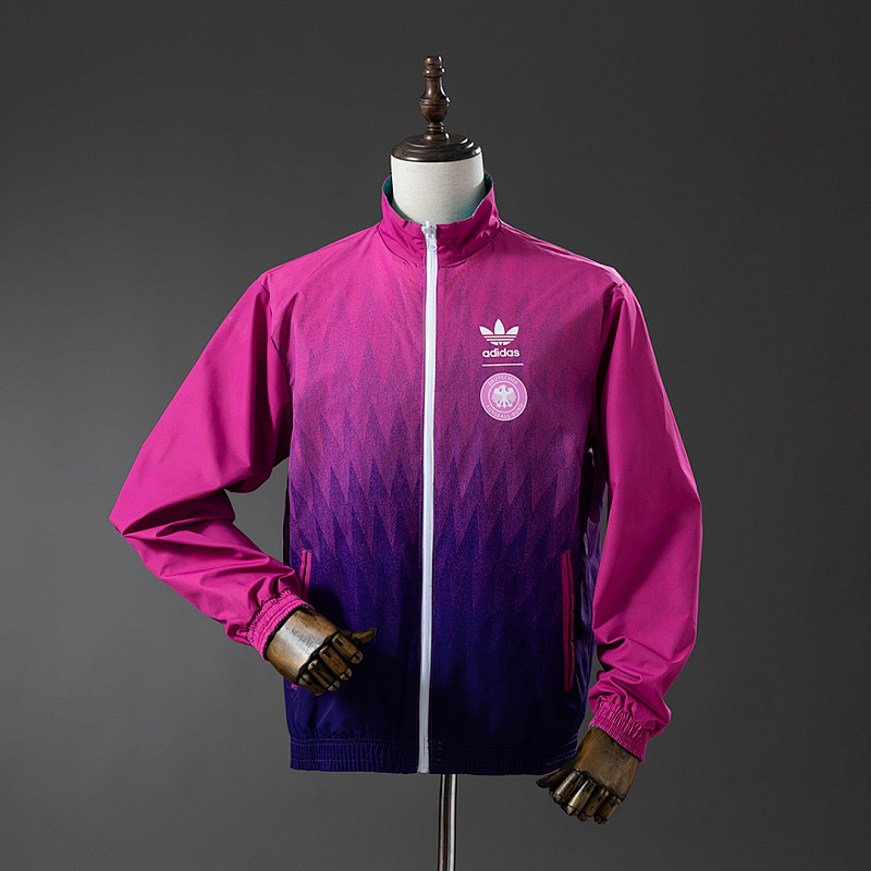 German Reversible German Reversible Jacket Windbreaker - Green & Purple S-XXL 3