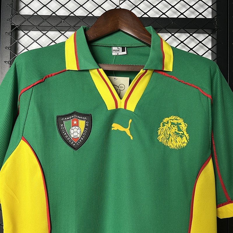Cameroon 1998 Retro Cameroon 1998 home S-XXL 5