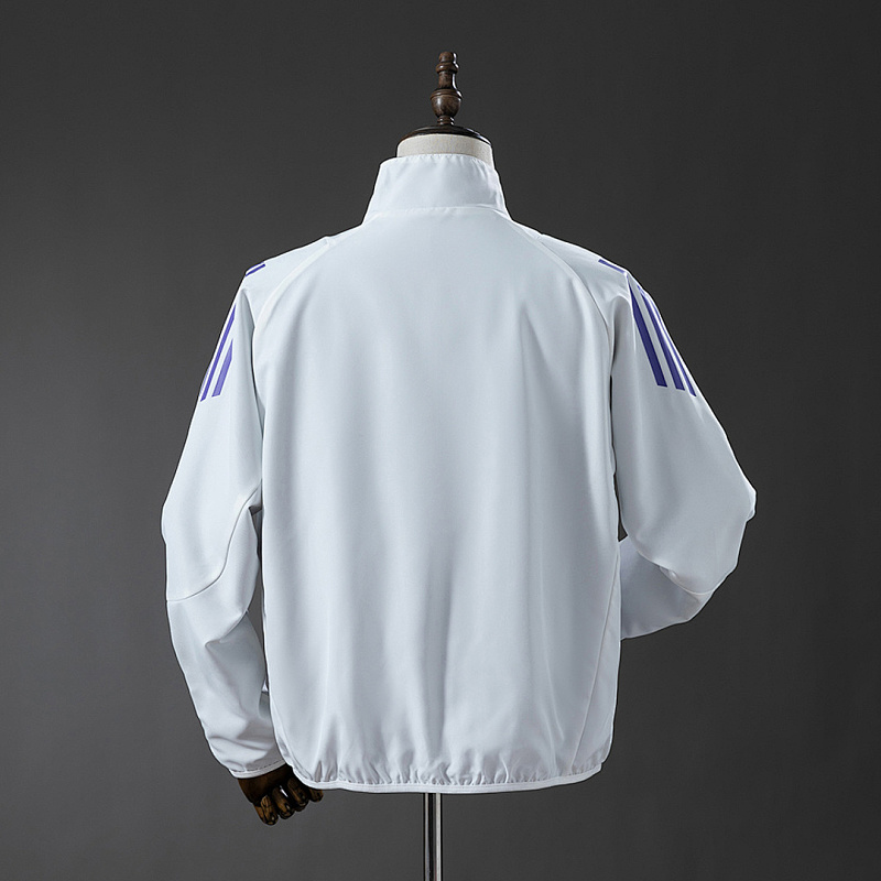 German Reversible German Reversible Jacket Windbreaker - White & Black S-XXL 2