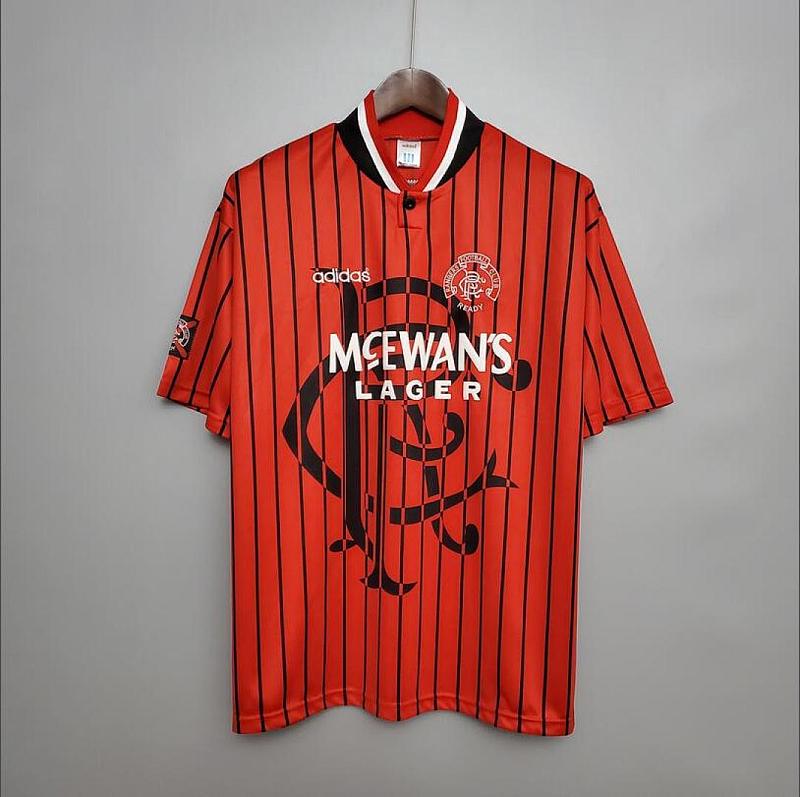 94-95 Rangers Retro 94-95 Rangers Away S-2XL