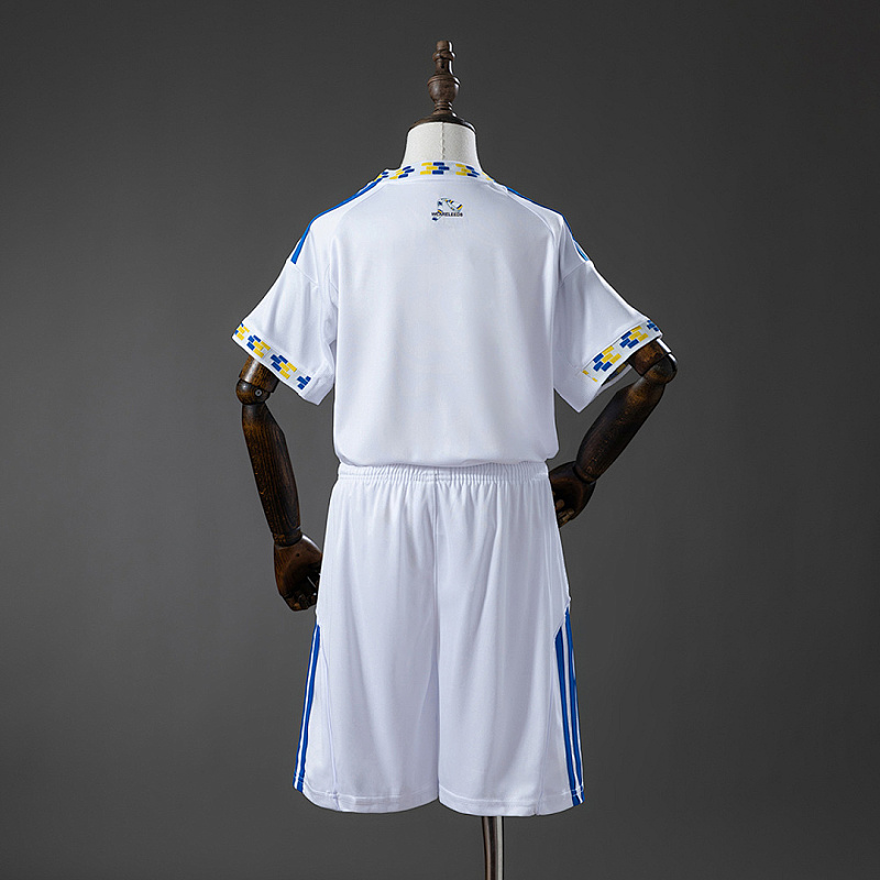 Leeds United Leeds United 25/26 Home Kids Kit Jersey Size 16-28 2