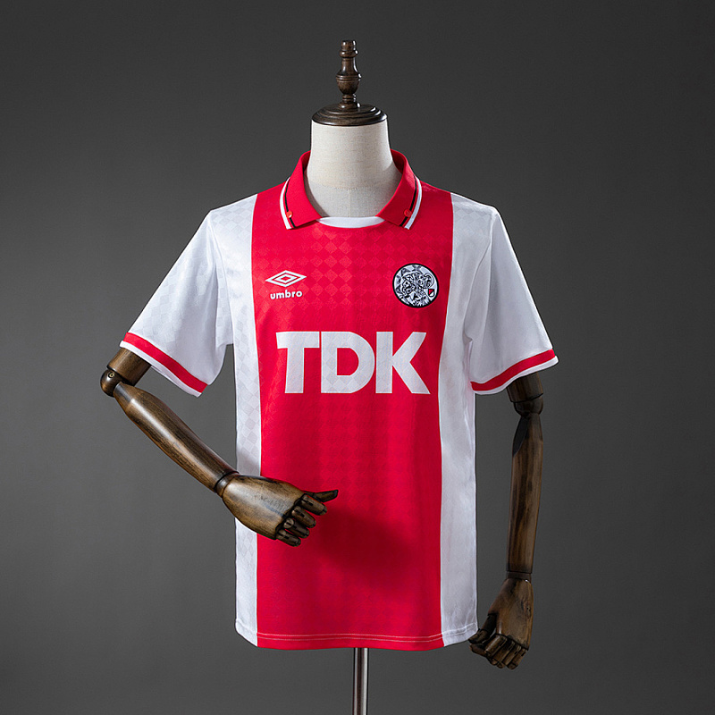 Ajax Ajax 89/90 Home Retro Jersey S-XXL