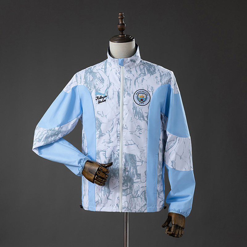 Manchester City Manchester City x Kidsuper 2026 Reversible Anthem All Weather Jacket Windbreaker S-3XL 3