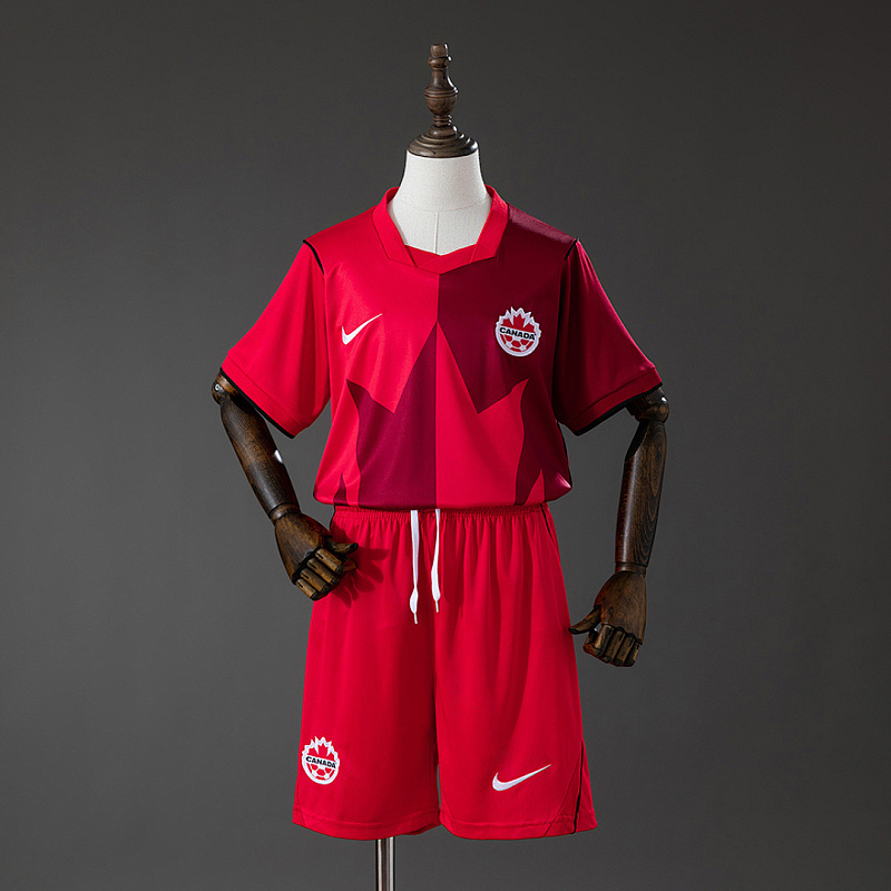 Canada 2026 Canada 2026 Home Kids Kit Jersey SIZE 16-28