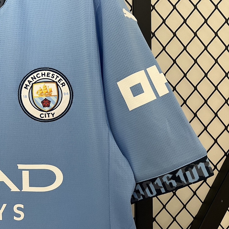 Manchester City 24/25 Manchester City Home S-4XL 9