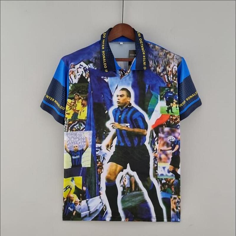 Inter Retro Inter Milan 97/98 Ronaldo Shirt S-XXL