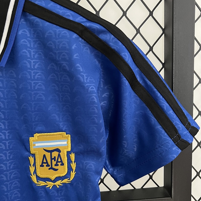 Argentina kids Argentina 1994 away size: 16-28 8