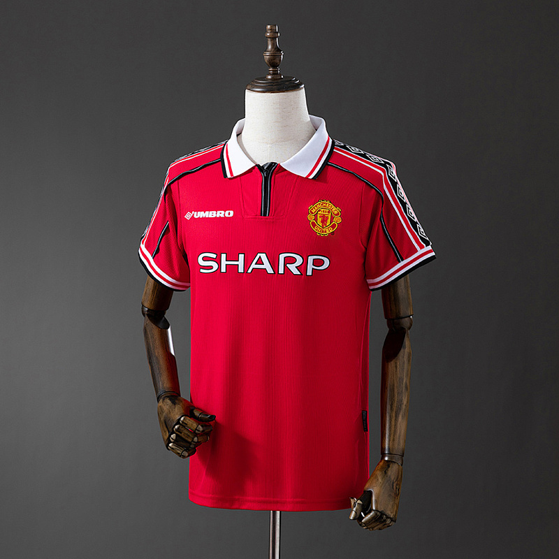 M-U S-4XL Retro 98/99 M-U home S-4XL