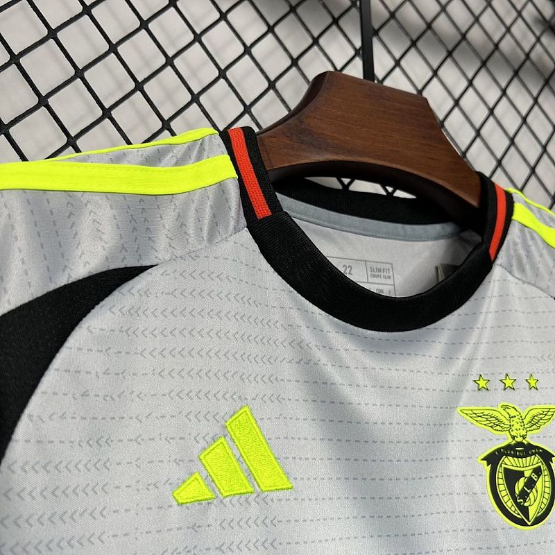 Benfica Benfica 2024/25 Third Away Kids Kit 4