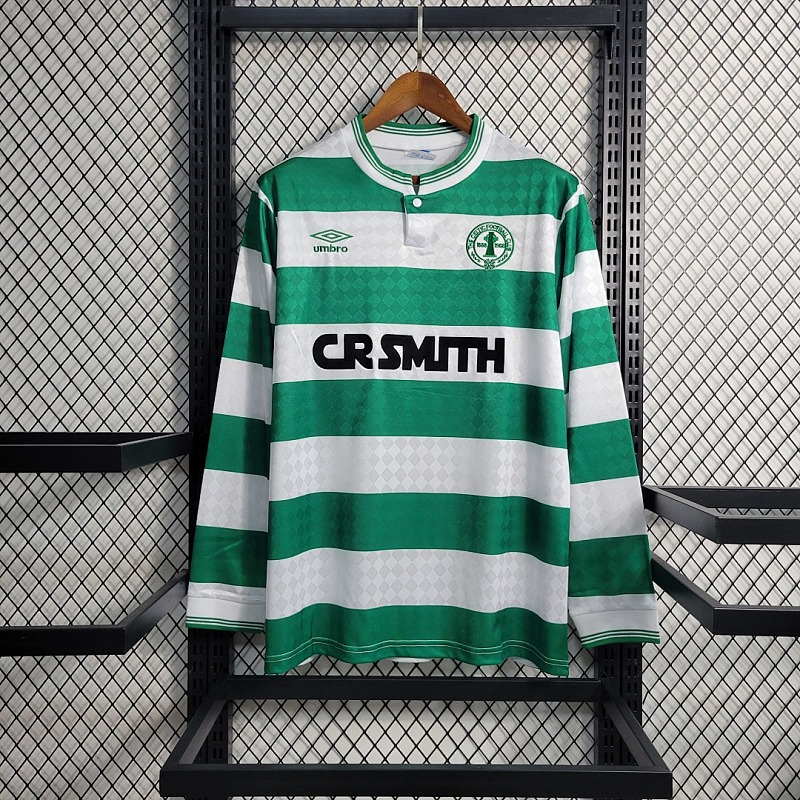 Version 1987 Retro Version 1987 88 Celtics Home Long Sleeve Size S-XXL