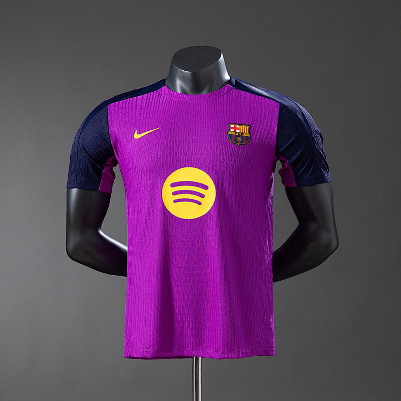 Barcelona Barcelona 25/26 Pre-match training Player-Purple Jersey S-3XL