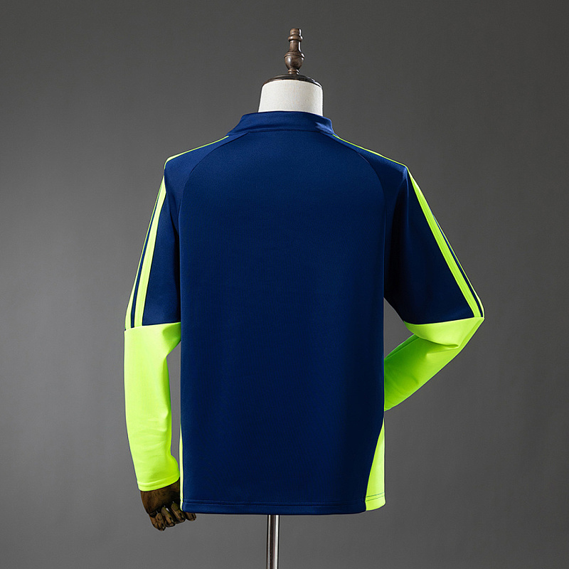 Scozia Scotland 2026 Training Top Navy Blue & Fluorescent Green S-XXL 2