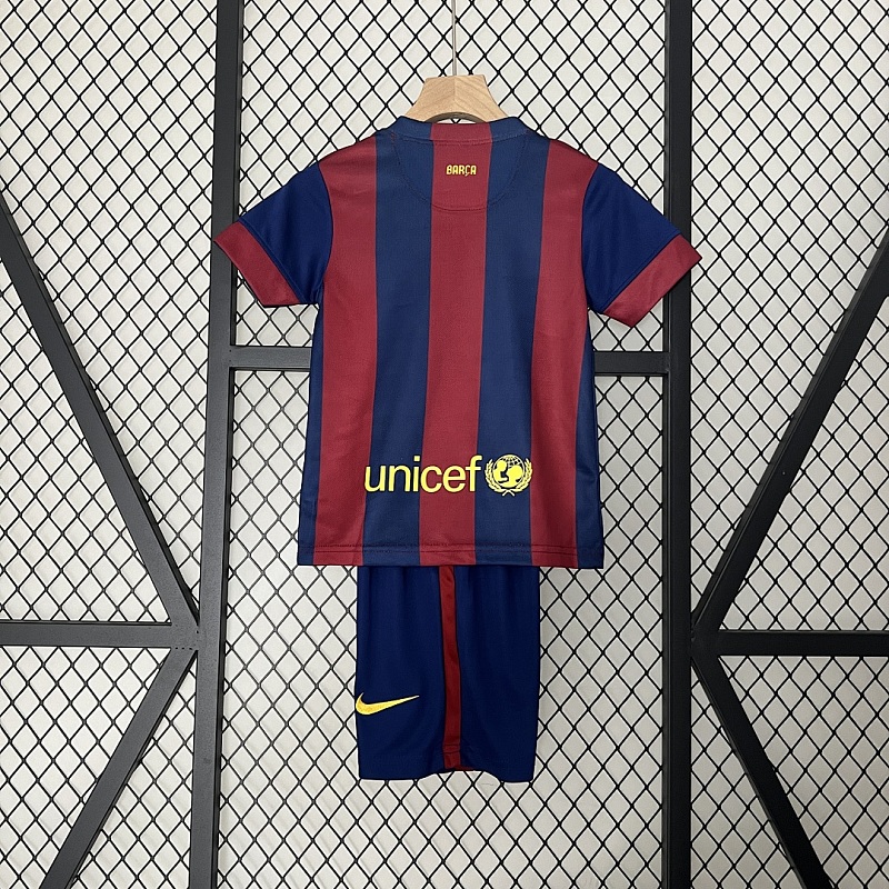 Barcelona kids Barcelona 14/15 home size: 16-28 2