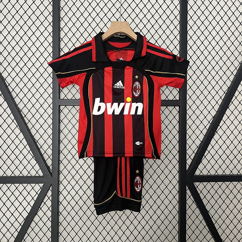 AC Milan06/07 kids AC Milan06/07 home size: 16-28