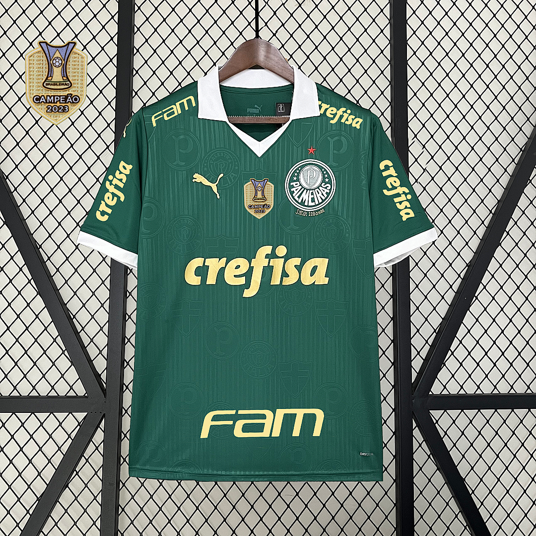 Palmeiras 2024/25 Palmeiras home+All sponsors 2