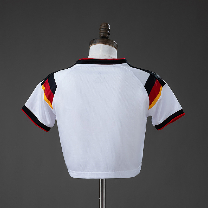 Germania Germany 2026 Home Women's Crop Top Style Jersey S-XXL 2