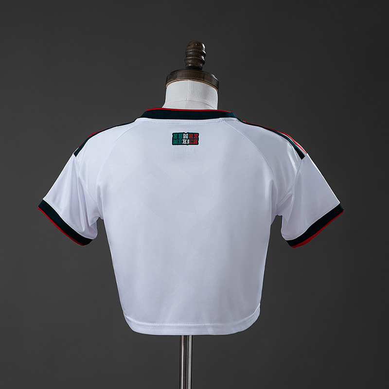 Messico Mexico 2026 Away Women's Crop Top Style S-XXL 2