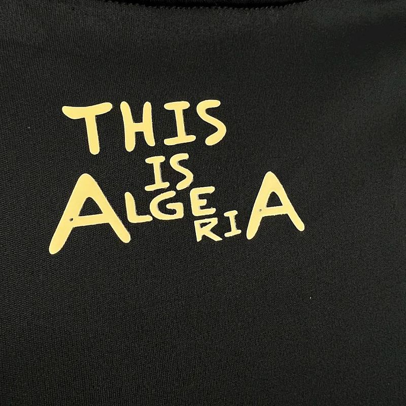 Algeria 2024/25 Algeria 2024/25 Karakou Black gold Jersey S-XXL 6