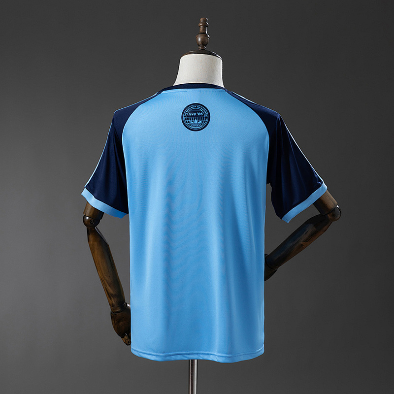 Oasis Live Oasis Live '25 Originals 3-Stripes Football Shirt Blue S-4XL 2