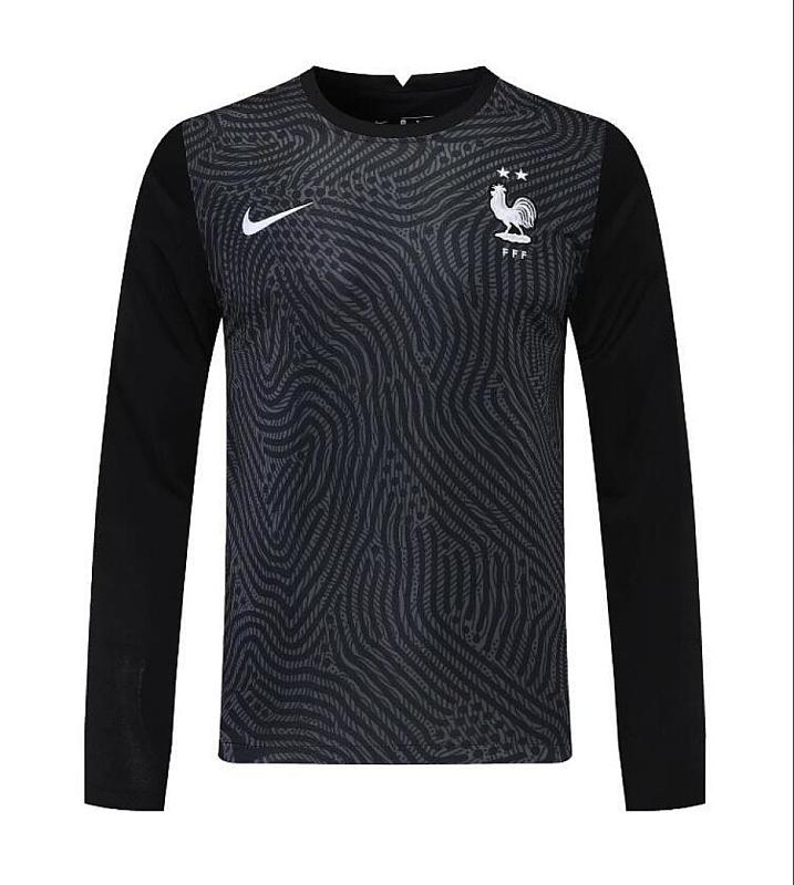 Francia France Black Long Sleeve Goalkeeper S-XXL (can be sold separately) 5