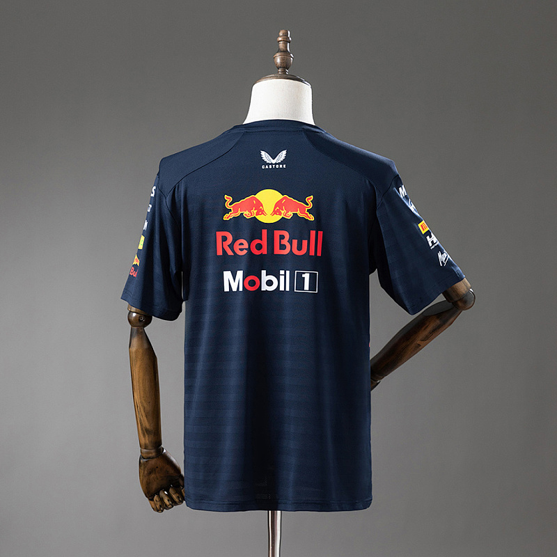 Racing F1 Red Bull Racing T-shirt Navy Blue S-3XL 2