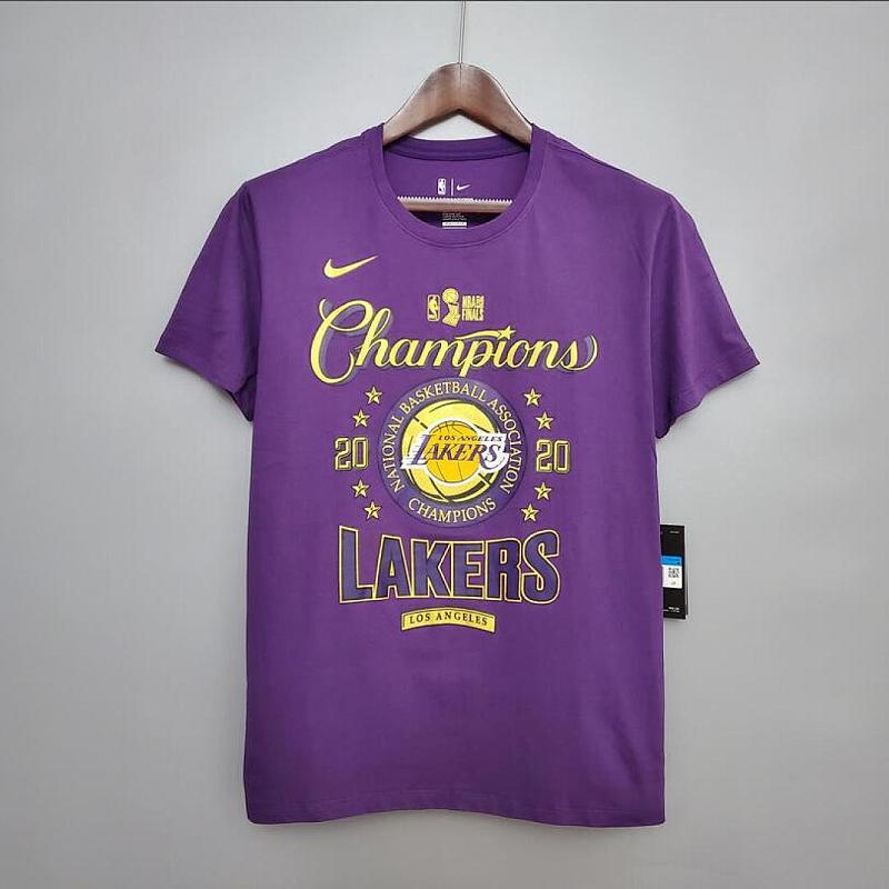 Lakers championship Lakers championship shirt purple S-XXL